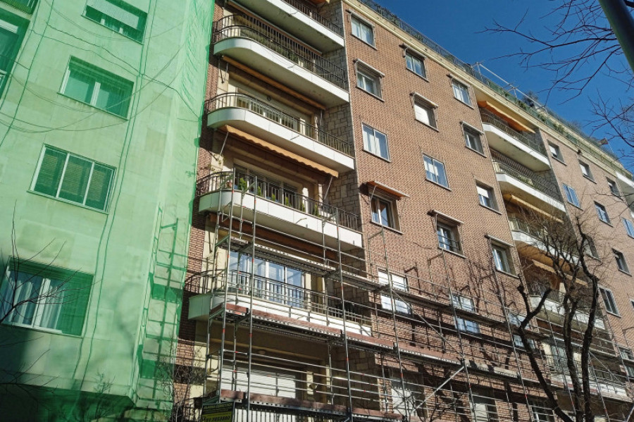 Rehabilitacion de fachada de edificio en madrid 35922