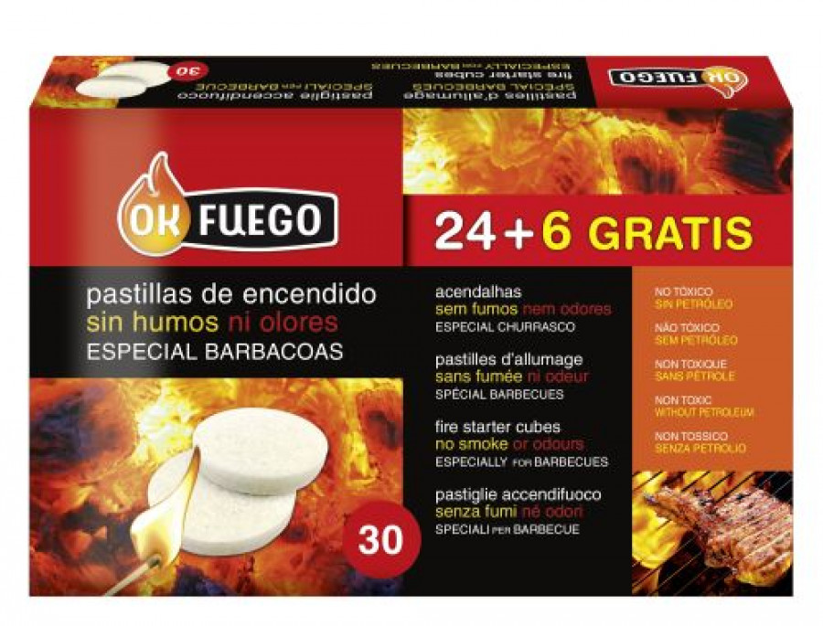 PASTILLAS ENCENDIDO RAPIDO OKFUEGO