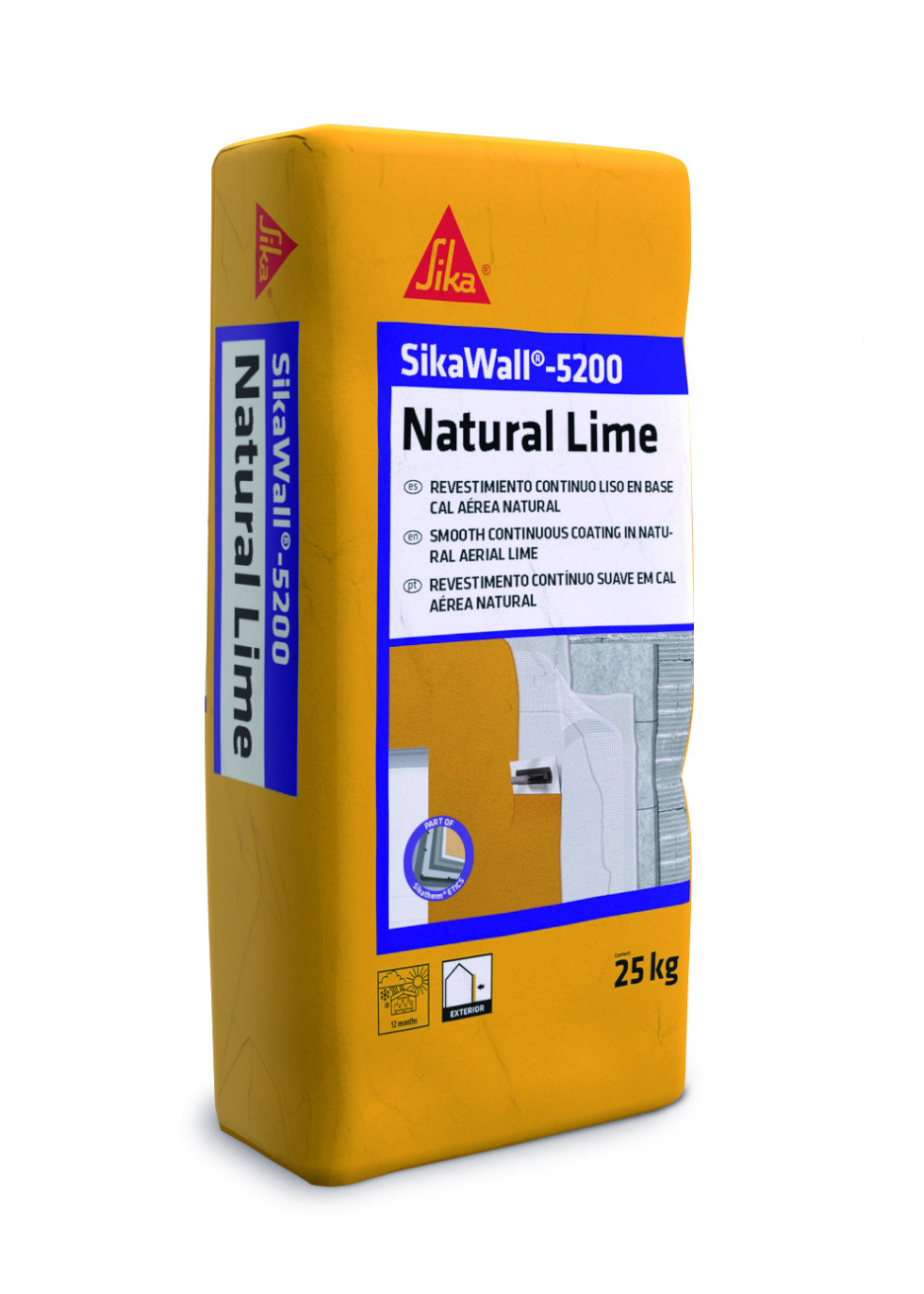 SikaWall 5200 Natural Lime 3D