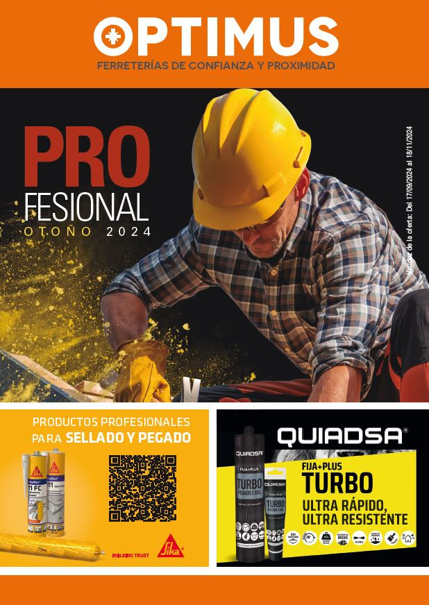 Portada optimus profesional otoño